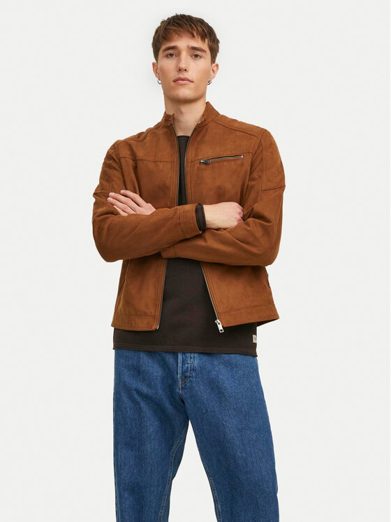 Яке от имитация на кожа Jack&Jones за Мъже цена