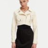Rinascimento Яке от имитация на кожа CFC0119617003 Бежов Regular Fit за Жени цена