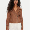 Vero Moda Яке от имитация на кожа Jose 10300938 Кафяв Regular Fit за Жени цена