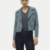 Vero Moda Яке от имитация на кожа Jose 10300938 Зелен Regular Fit за Жени цена