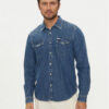 Guess Jeans дънкова риза M4YH55 D5EI1 Тъмносин Slim Fit за Мъже цена
