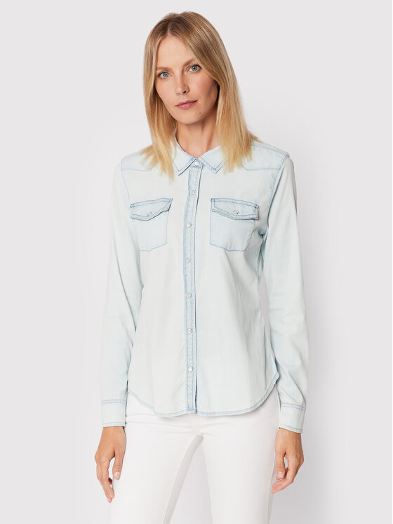 дънкова риза Guess за Жени цена