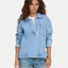 ONLY дънкова риза Birdie 15347086 Син Regular Fit за Жени цена
