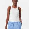 Calvin Klein Underwear топ LV00QS7492 Бял Slim Fit за Жени цена
