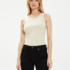 Calvin Klein топ K20K207190 Бежов Slim Fit за Жени цена