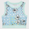 Guess топ J3GI27 MC01P Син Slim Fit за Момичета цена
