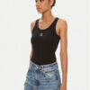 Hugo топ Datamia 50514489 Черен Slim Fit за Жени цена