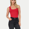 ONLY топ Lea 15278090 Червен Regular Fit за Жени цена