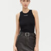 PINKO топ 100822 A2C1 Черен Regular Fit за Жени цена