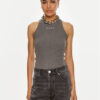 Pinko топ Distinto 100822 A22X Сив Regular Fit за Жени цена