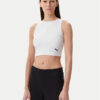Puma топ Ess 629765 Бял Slim Fit за Жени цена