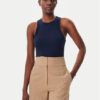 Tommy Hilfiger топ WW0WW38635 Тъмносин Slim Fit за Жени цена