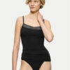 Triumph топ Feel Of Modal 10221654 Черен Slim Fit за Жени цена
