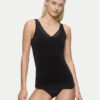 Triumph топ Feel Of Modal 10221637 Черен Slim Fit за Жени цена