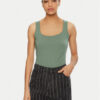 Vero Moda топ Million 10305800 Зелен Regular Fit за Жени цена