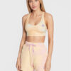 adidas топ Allover Print HL6596 Бежов Slim Fit за Жени цена
