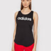 adidas топ Essentials Logo GL0566 Черен Regular Fit за Жени цена