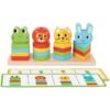 2Kids Toys Wooden Activity Toy Friends играчка за подреждане от дърво 18 m+ 27 бр.