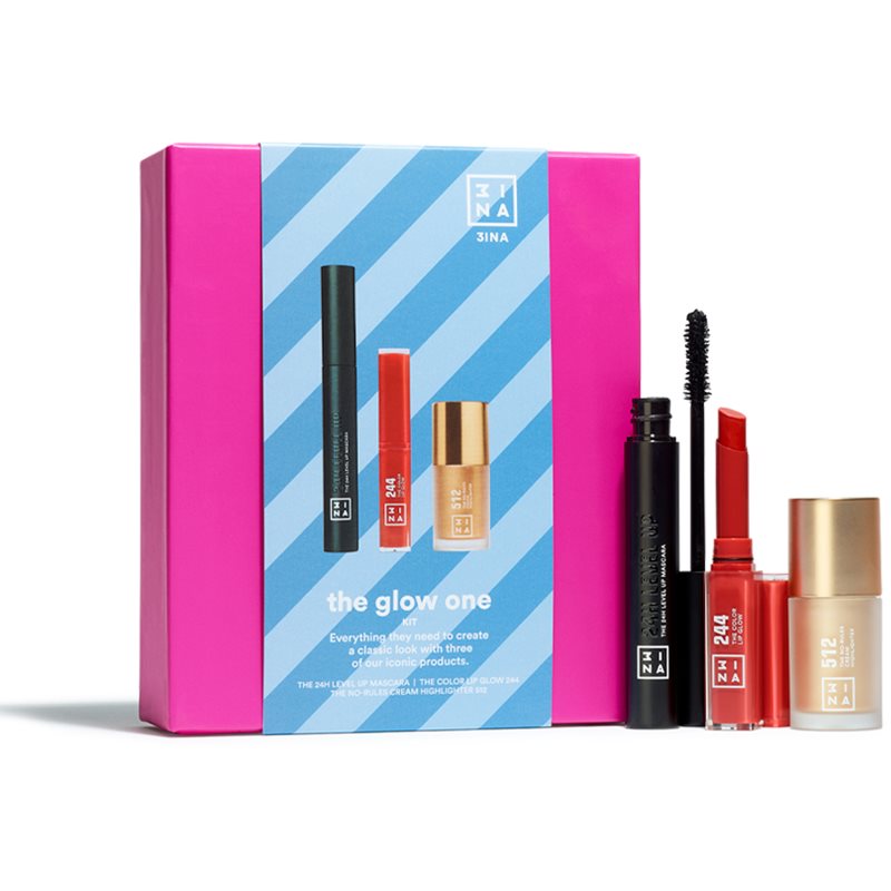 3INA Kit The Glow One грим комплект в подаръчна опаковка