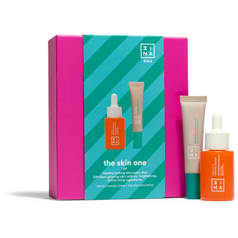 3INA Kit The Skin One подаръчен комплект за озаряване на лицето