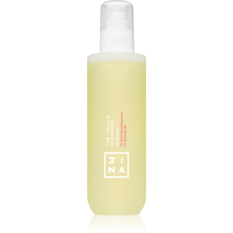 3INA Skincare The Yellow Oil Cleanser олио за премахване на грим 195 мл.