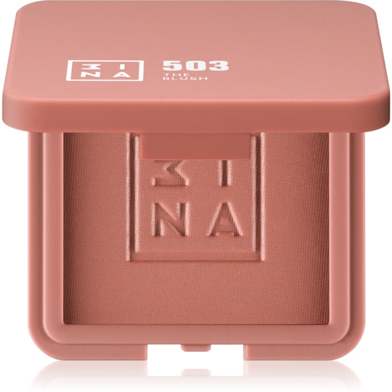 3INA The Blush компактен руж цвят 503 - Nude Pink 7