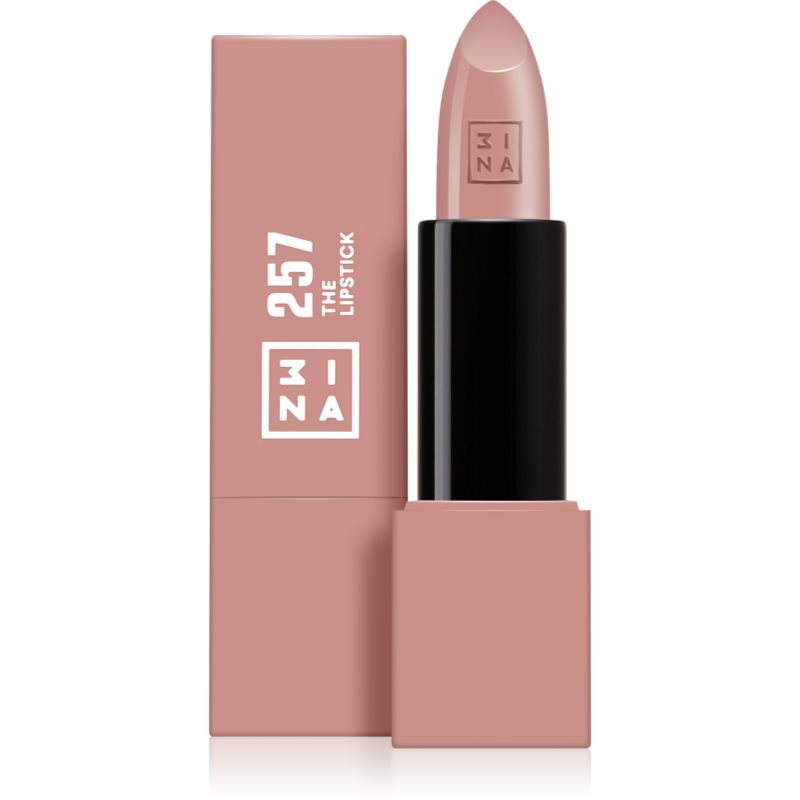 3INA The Lipstick червило цвят 257 Dusty Rose 4