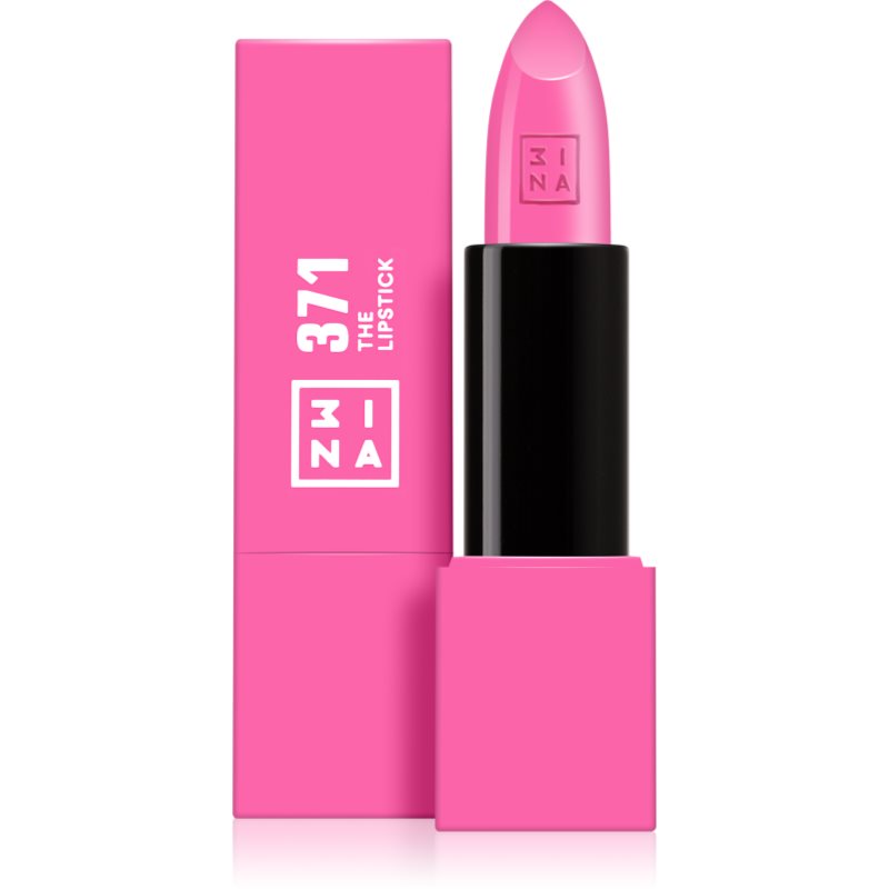 3INA The Lipstick червило цвят 371 Hot Pink 4