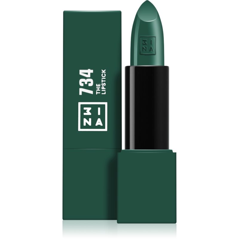3INA The Lipstick червило цвят 734 - Green 4