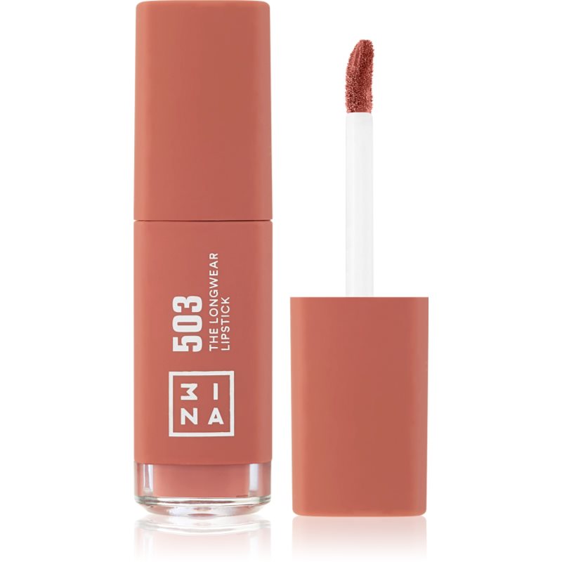 3INA The Longwear Lipstick дълготрайно течно червило цвят 503 - Nude 6 мл. на ниска цена