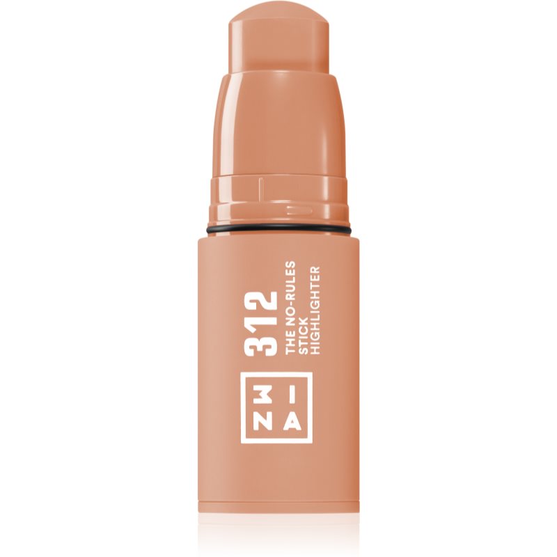 устните и скули цвят Highlighter 312 - Translucent rose gold 5 гр.
