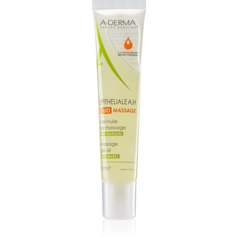 A-Derma Epitheliale A.H. масажно гел-масло за белези и стрии 40 мл.