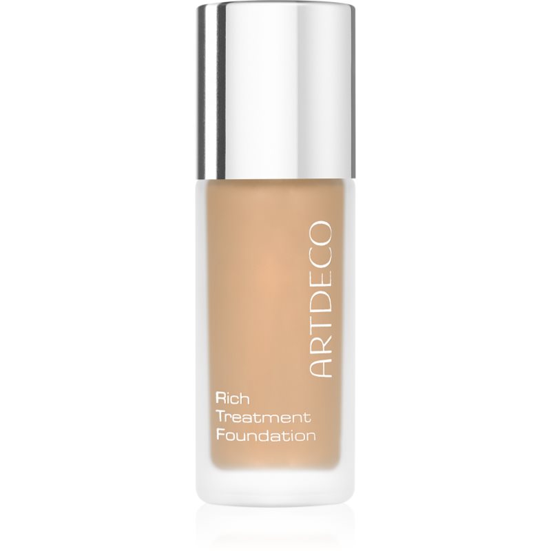ARTDECO Rich Treatment Foundation озаряващ кремообразен фон дьо тен цвят 485.18 Deep Honey 20 мл.