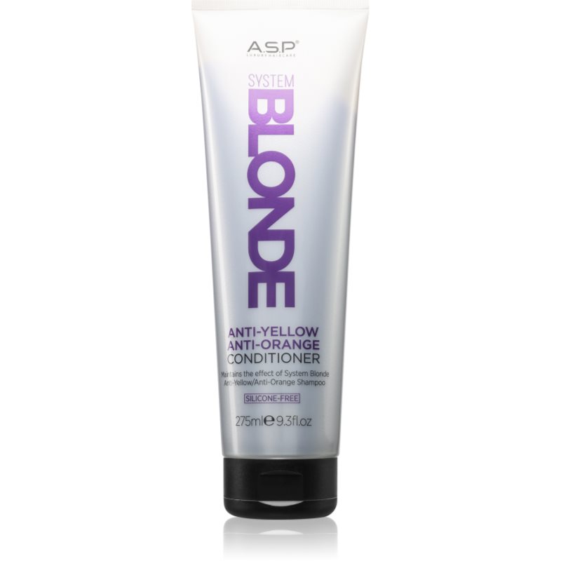 ASP System Blonde Anti-Yellow балсам за руса и сива коса 275 мл.