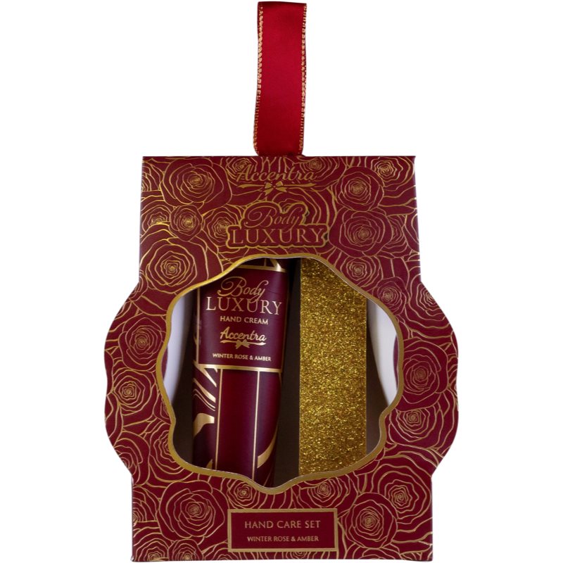 Accentra Body Luxury Winter Rose & Amber подаръчен комплект за ръце и нокти