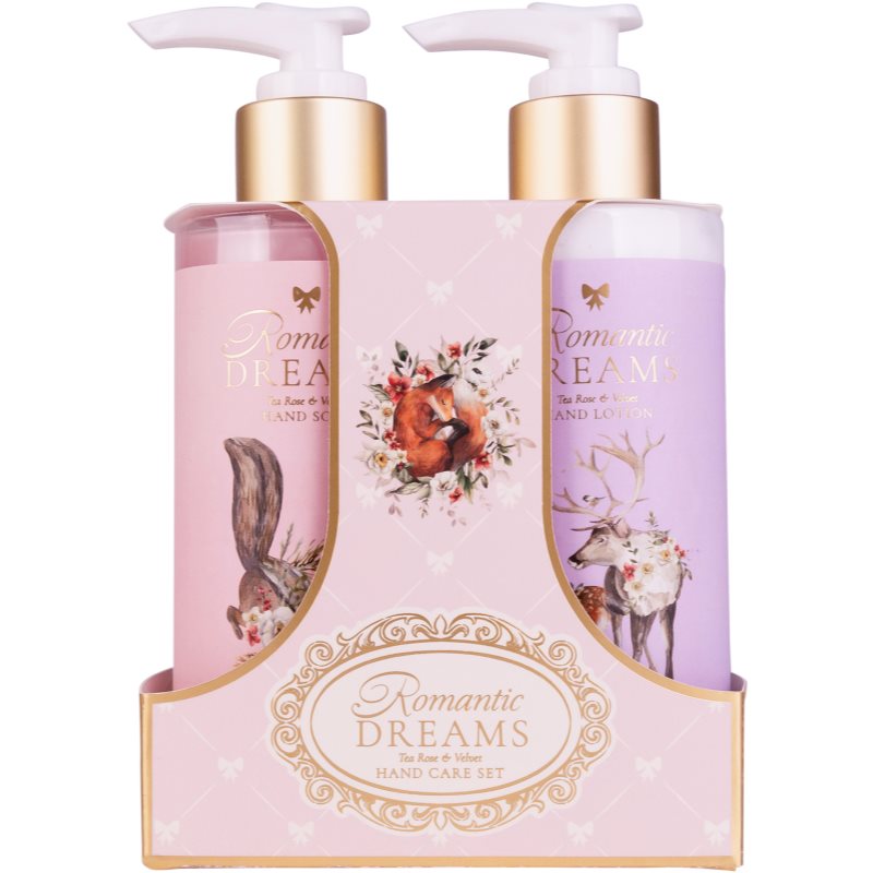 Accentra Romantic Dreams Tea Rose & Velvet подаръчен комплект за ръце