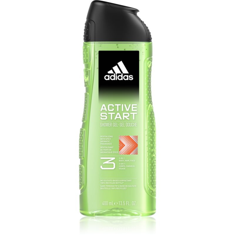 Adidas 3 Active Start душ гел за мъже 400 мл. на ниска цена