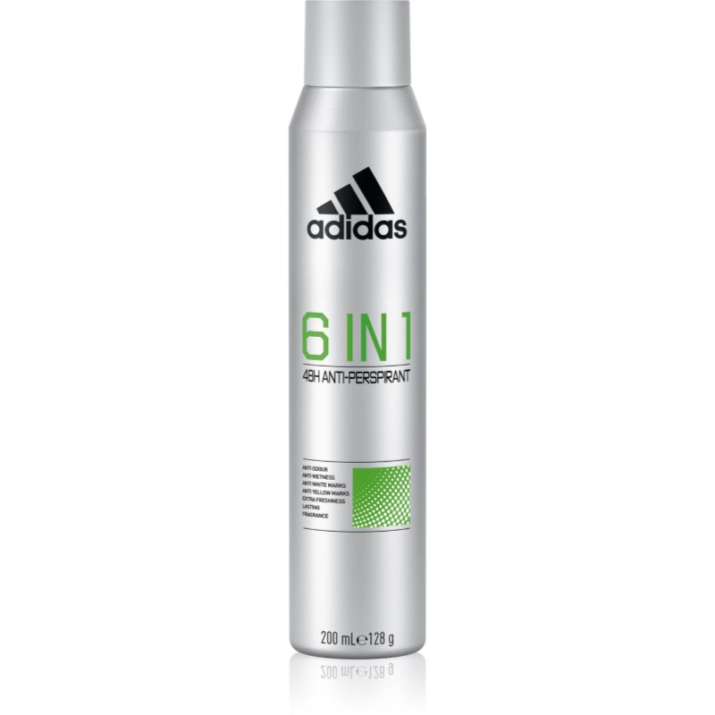 Adidas Cool & Dry 6 in 1 антиперспирант 6 в 1 за мъже 200 мл.