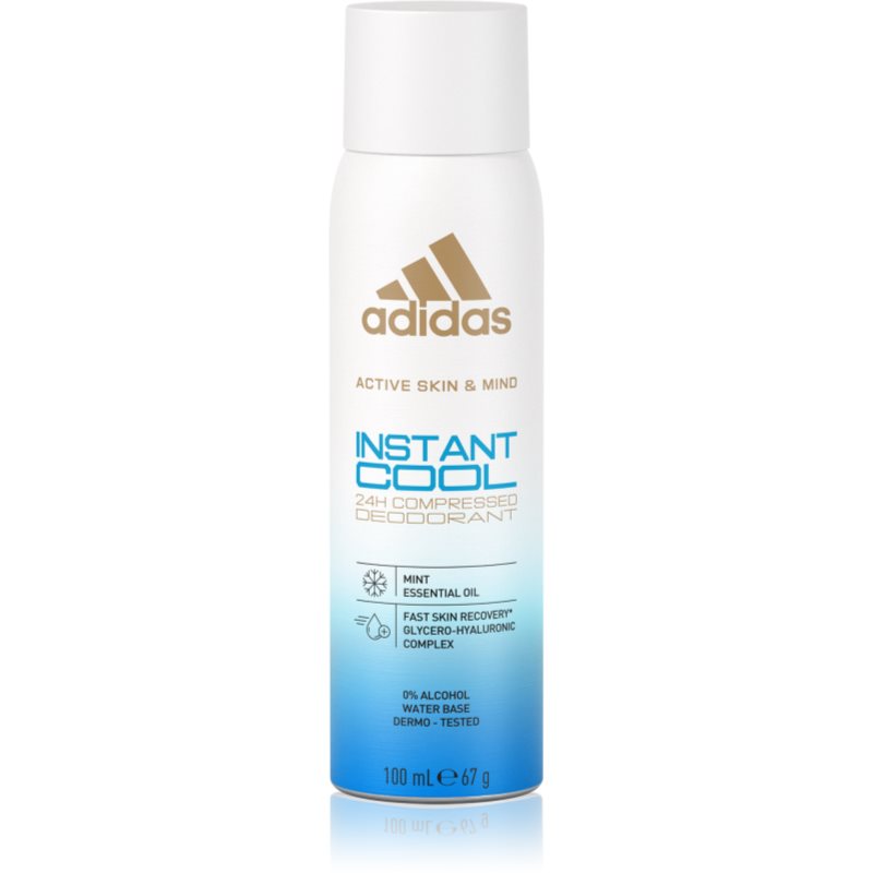 Adidas Instant Cool дезодорант в спрей 24 часа 100 мл.