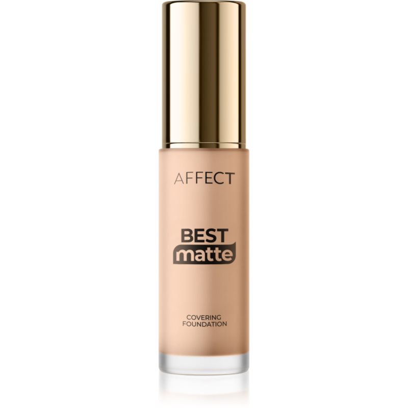 Affect Best Matte дълготраен фон дьо тен с матиращ ефект цвят 4N 30 мл.