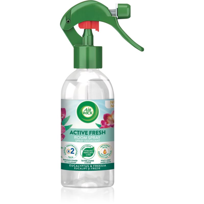 Air Wick Active Fresh Spray Eucalyptus & Freesia cпрей за дома 237 мл.
