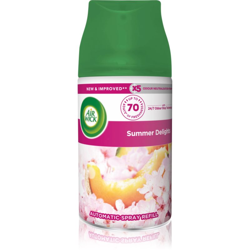 Air Wick Freshmatic Summer Delights ароматизатор за въздух пълнител 250 мл.