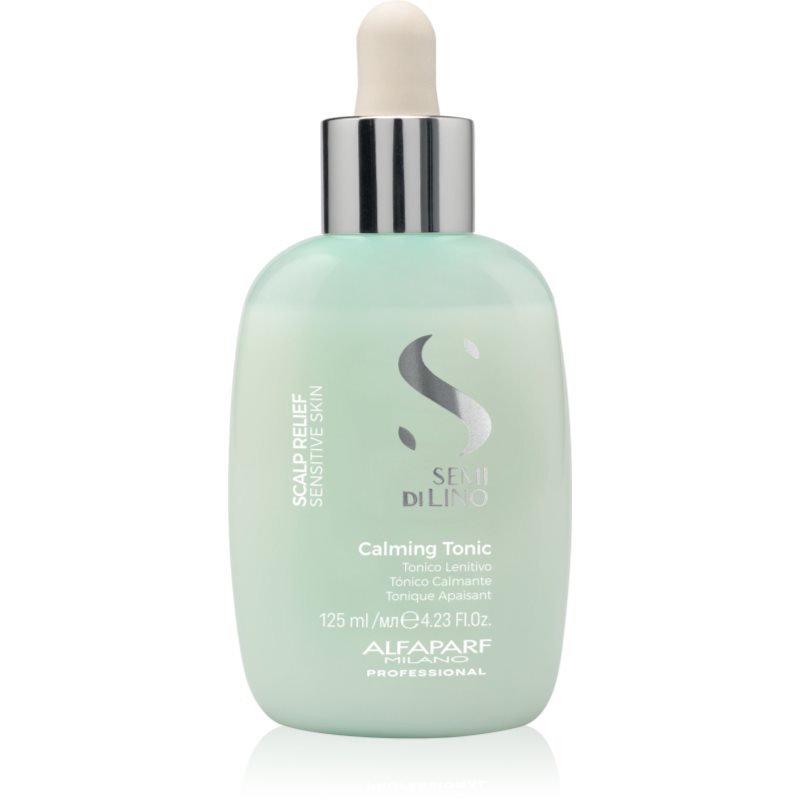 Alfaparf Milano Semi Di Lino Scalp Relief успокояващ тоник за чувствителна кожа на скалпа 125 мл.