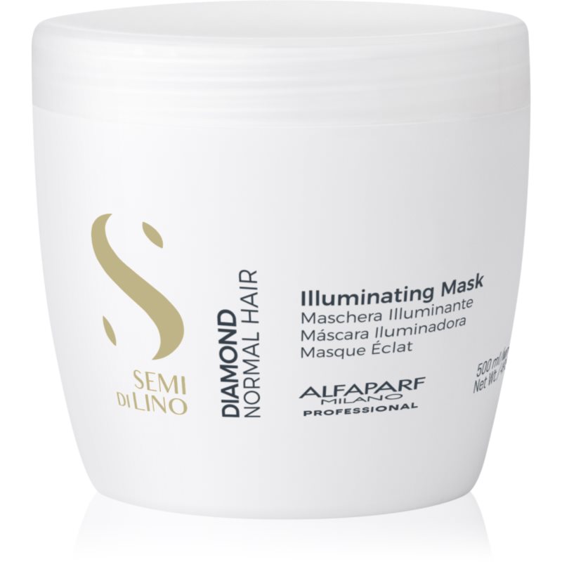Alfaparf Milano Semi di Lino Diamond Illuminating маска  за блясък 500 мл.