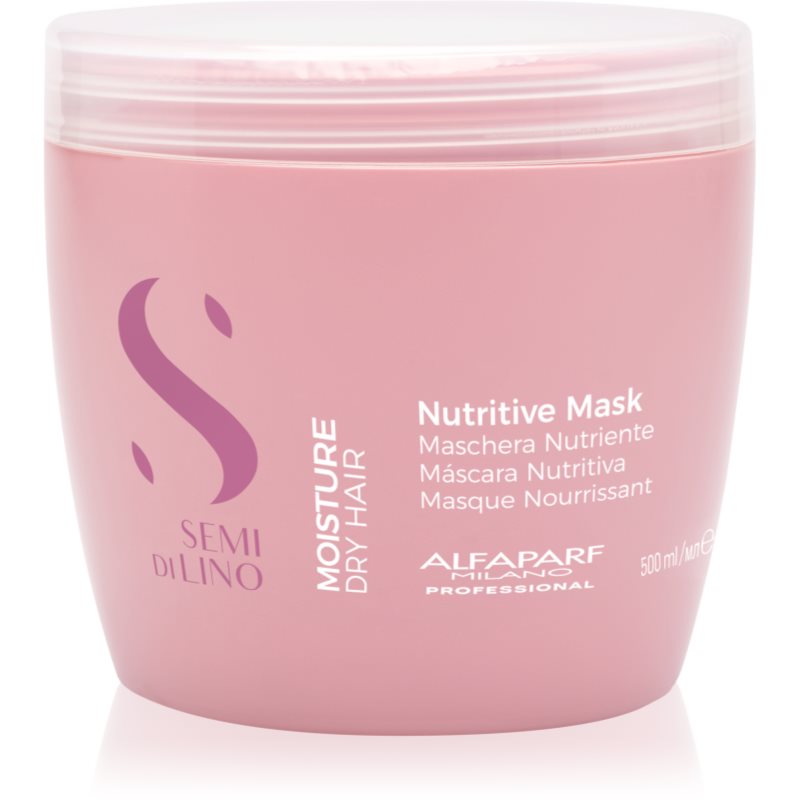 Alfaparf Milano Semi di Lino Moisture хидратираща маска за суха коса 500 мл.