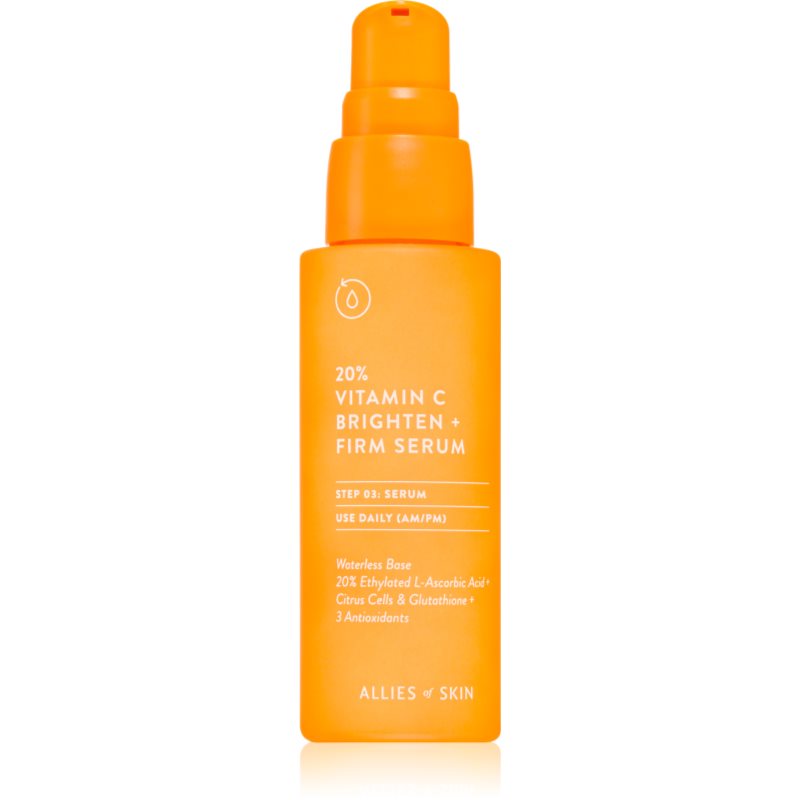 Allies of Skin Vitamin C стягащ серум за озаряване на лицето 30 мл.