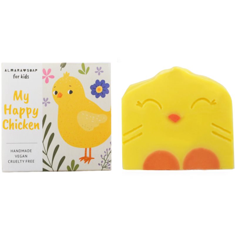 Almara Soap For Kids My Happy Chicken ръчно произведен сапун за деца 100 гр.