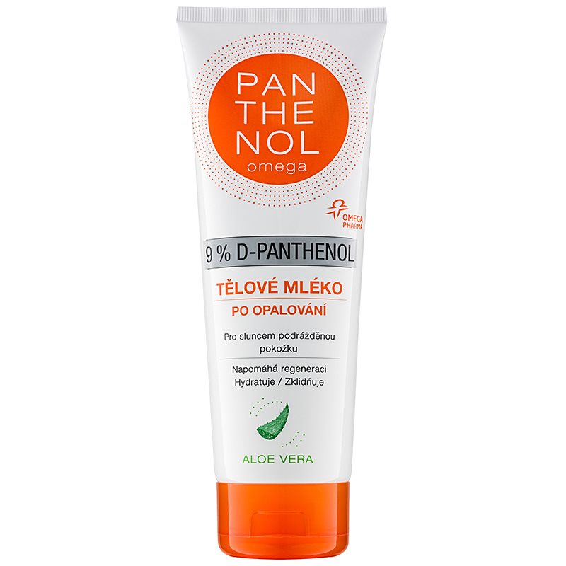 Altermed Panthenol Omega мляко за тяло за след слънце  с алое вера 250 мл.