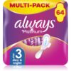 Always Platinum Day & Night санитарни кърпи 64 бр.