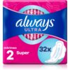 Always Ultra Super санитарни кърпи 32 бр.